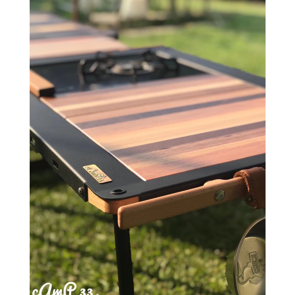 【綠色工場】cAmP33 經典工業風AIR桌單位木桌 實木桌 多功能桌 IGT 露營木桌 收納桌 摺疊桌 台灣製
