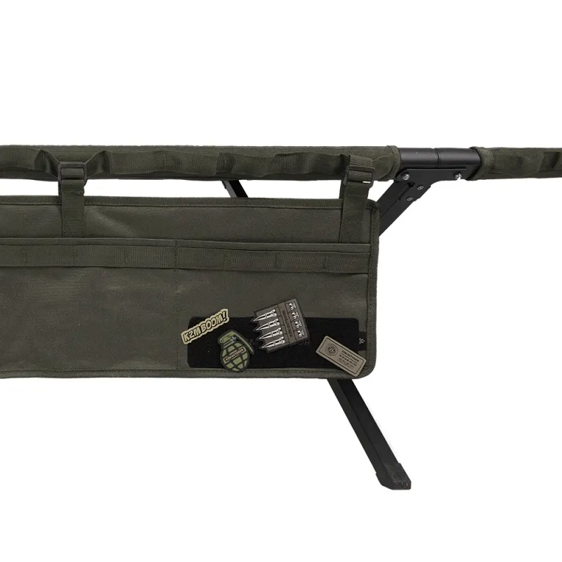 【綠色工場】KAZMI KZM 工業風加寬行軍床Wide 露營床 折疊床 戶外 野營 行軍床 睡床 露營 軍綠 軍風風格