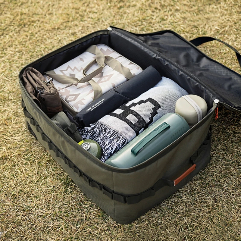 【綠色工場】KAZMI KZM 工業風裝備收納袋80L 裝備袋 行李袋 收納箱 行李袋 手提袋 露營收納