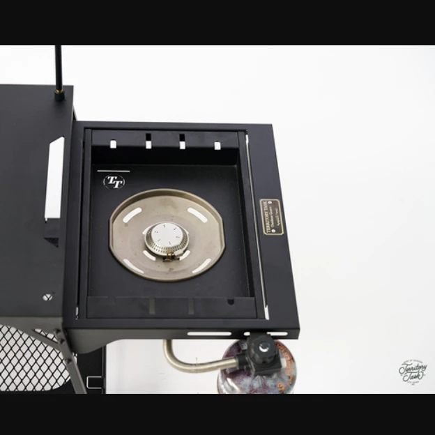 地域仕事 Territory-Task 下沉爐框+渡鴉圖騰五德【綠色工場】雪峰 GS-450R 平板單口爐 單位爐框