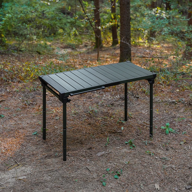 KAZMI KZM 工業風3單位輕量折疊桌【綠色工場】露營桌 IGT桌 一單位可使用 鋁合金桌 摺疊收納