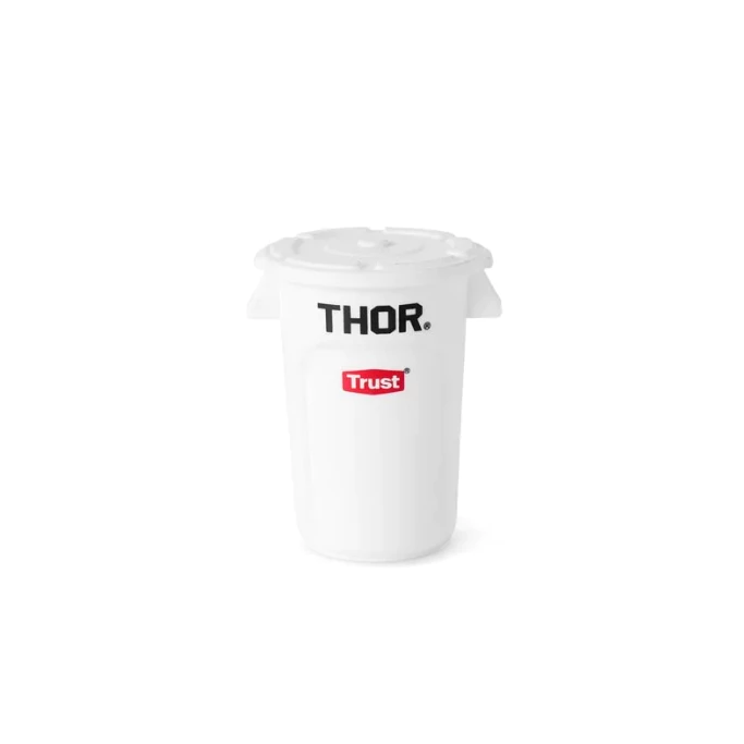Thor 【日本限定】迷你收納桶 Round Container Mini【綠色工場】 露營風格 筆筒 零錢筒 盆栽