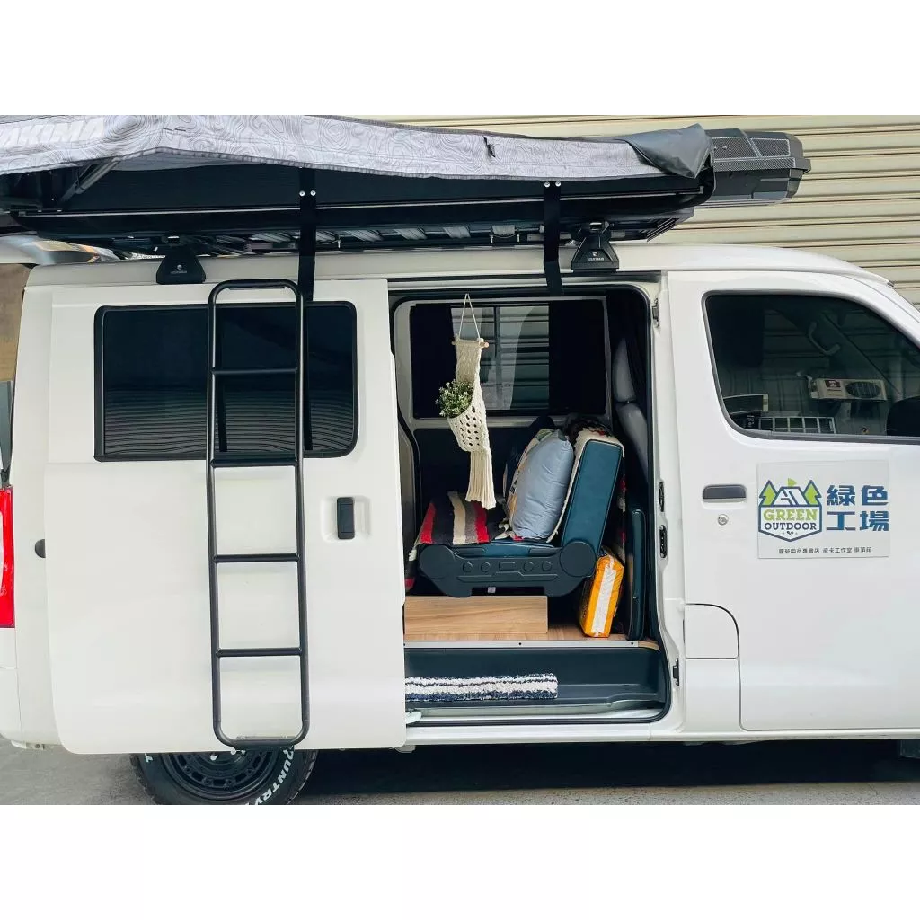 Town Ace 專用車泊內裝【綠色工場】高雄車內裝潢 車室改裝 露營車改裝裝潢 木作裝潢 汽車裝潢