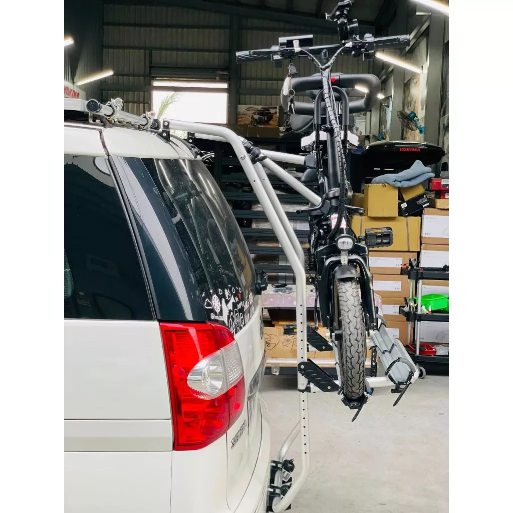 Travel Life 快克 休旅車鋁槽式攜車架【綠色工場】SBC-633 斜平背攜車架 自行車架 單車架 腳踏車架