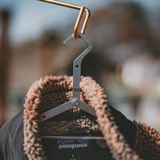 KINOX 不鏽鋼摺疊掛架【綠色工場】吊掛衣架 瀝水籃掛組 吊掛勾 不鏽鋼 附收納袋（一組二入含收納袋） 韓國製