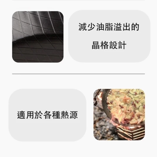 800°C 可拆式手把長柄平底鐵鍋 28cm【綠色工場】鑄鐵鍋 煎鍋 鐵鍋 平底鍋 烤盤 單柄煎鍋