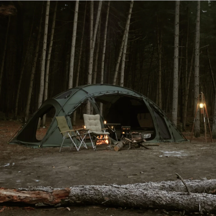 URBANSIDE｜STEGO｜ 劍龍圓頂帳【綠色工場】圓頂帳 圓頂庇護所 戰術龜背芋 一房一廳 別墅帳 風格露營