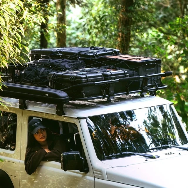 3D 雨槽式專用型車頂行李【綠色工場】Town ace Jimny可安裝 頂行李盤 置物盤 置物籃 車頂盤 車頂籃
