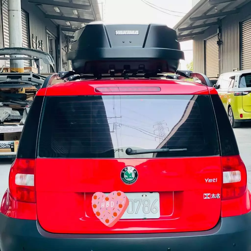 Yakima SkyBox NX 16-LITE 車頂箱【綠色工場】車頂行李箱 置物箱 車頂漢堡 書包 行李箱 黑色雙開