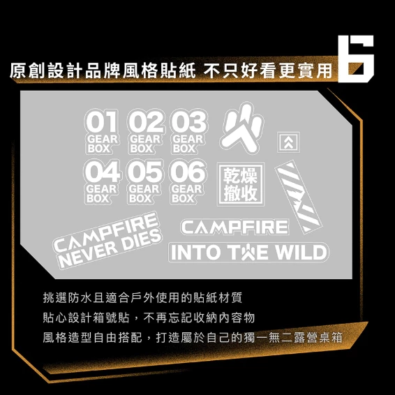 CAMPFIRE 戰壘折疊桌箱【綠色工場】收納箱 置物箱 摺疊箱 側開箱 工具箱 多功能箱 整理箱 裝備箱 可堆疊