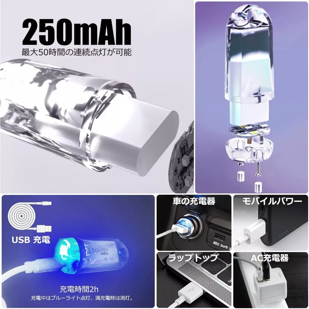 DOKEEP 迷你LED露營【綠色工場】燈小燈全配包-黃/白光 小夜燈 青蛙燈 散步燈 防水燈 寵物燈 警示燈