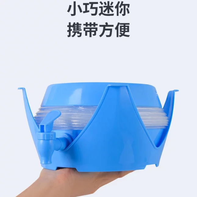 折疊伸縮水桶 5.5L【綠色工場】摺疊水桶 儲水桶 摺疊水桶 儲水桶 水桶 便攜水桶