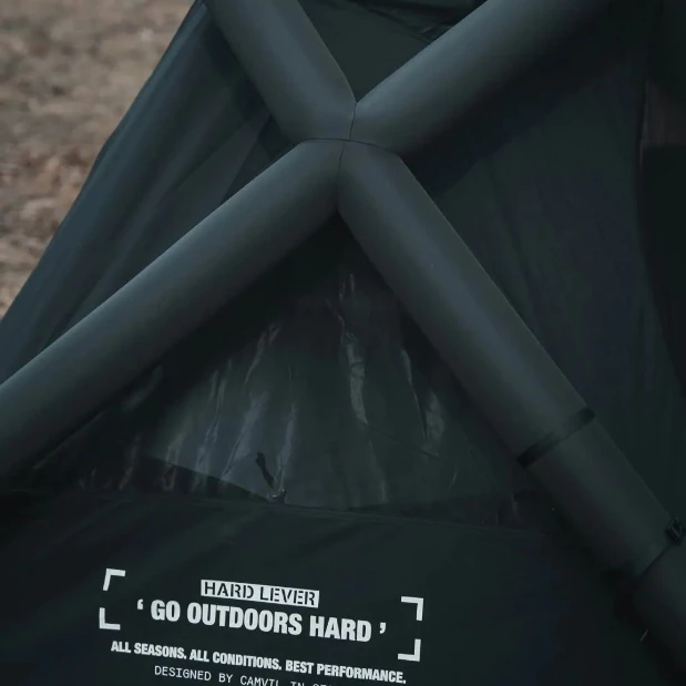 CAMVIL GODONG AIR 充氣田螺帳 2P【綠色工場】露營帳篷 充氣帳 4人帳篷 TC棉帳篷 氣柱帳