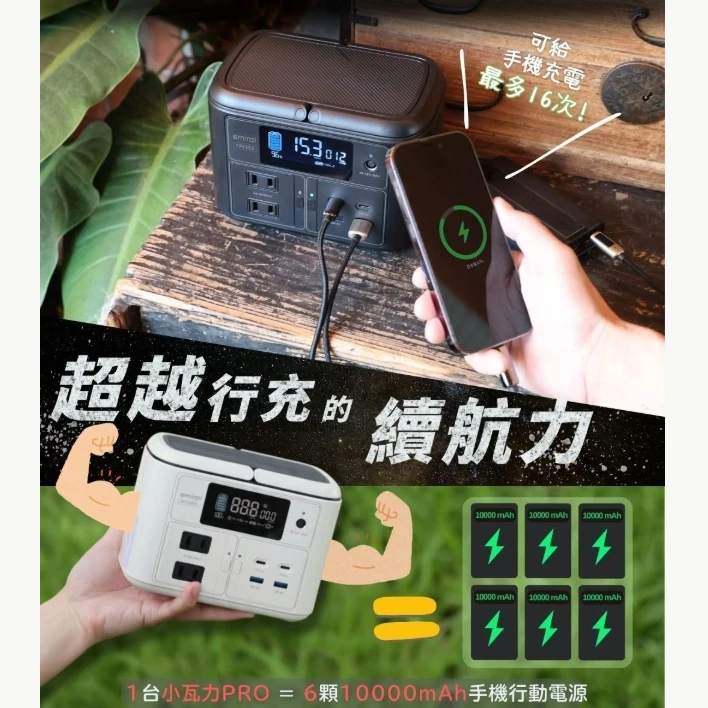 【日本Emirai】 儲能小瓦力 PRO 
