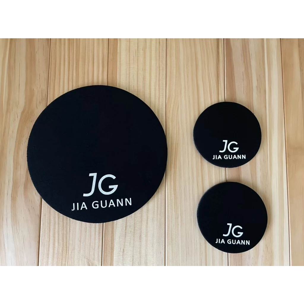 【綠色工場】JG Logo 杯墊、隔熱鍋墊 4片裝 鍋墊 隔熱墊 防滑墊 台灣製
