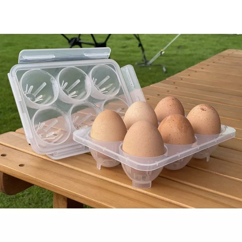 Pro Kamping領航家 便攜式蛋盒 6入【綠色工場】蛋盒 雞蛋盒 保護盒 攜帶盒 塑膠蛋盒 防撞蛋盒 蛋托
