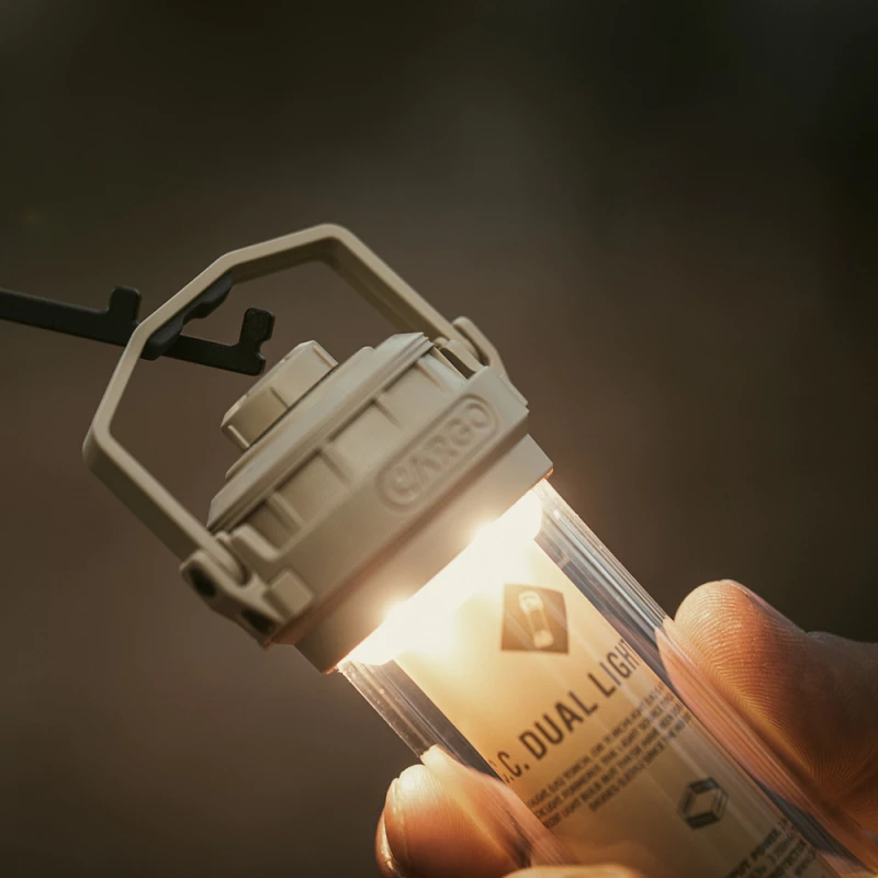 CARGO 工業風LED燈 mini【綠色工場】 多功能LED燈 露營燈 帳內燈 照明燈 燈塔手電筒 營燈 小夜燈