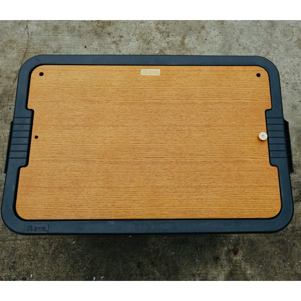 日月鉄工所 樺木上蓋桌板【綠色工場】Thor箱專用 桌板 實木桌板 原木桌板 上蓋桌板 索爾箱 53/75L適用