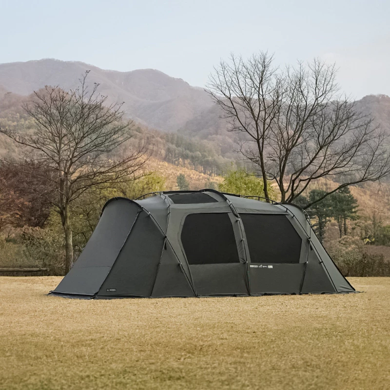 【綠色工場】KAZMI KZM GEOPATH PRO 黑森林別墅帳 一房一廳 四季帳 5人帳 露營帳 家庭帳 隧道帳