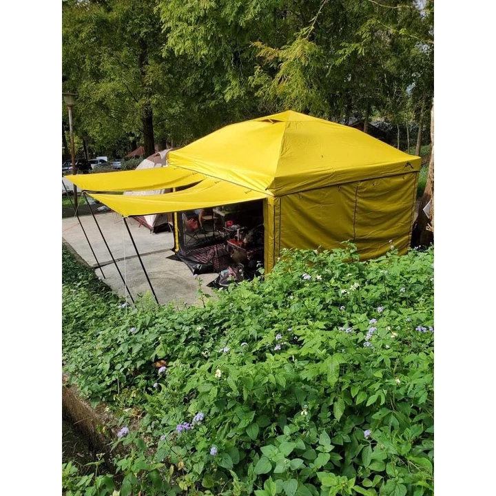 【綠色工場】 大黃蜂 綠巨人 黑膠客廳帳 露營帳 炊事帳 防疫篩檢帳 27秒帳 速搭帳 四季帳 黑膠帳