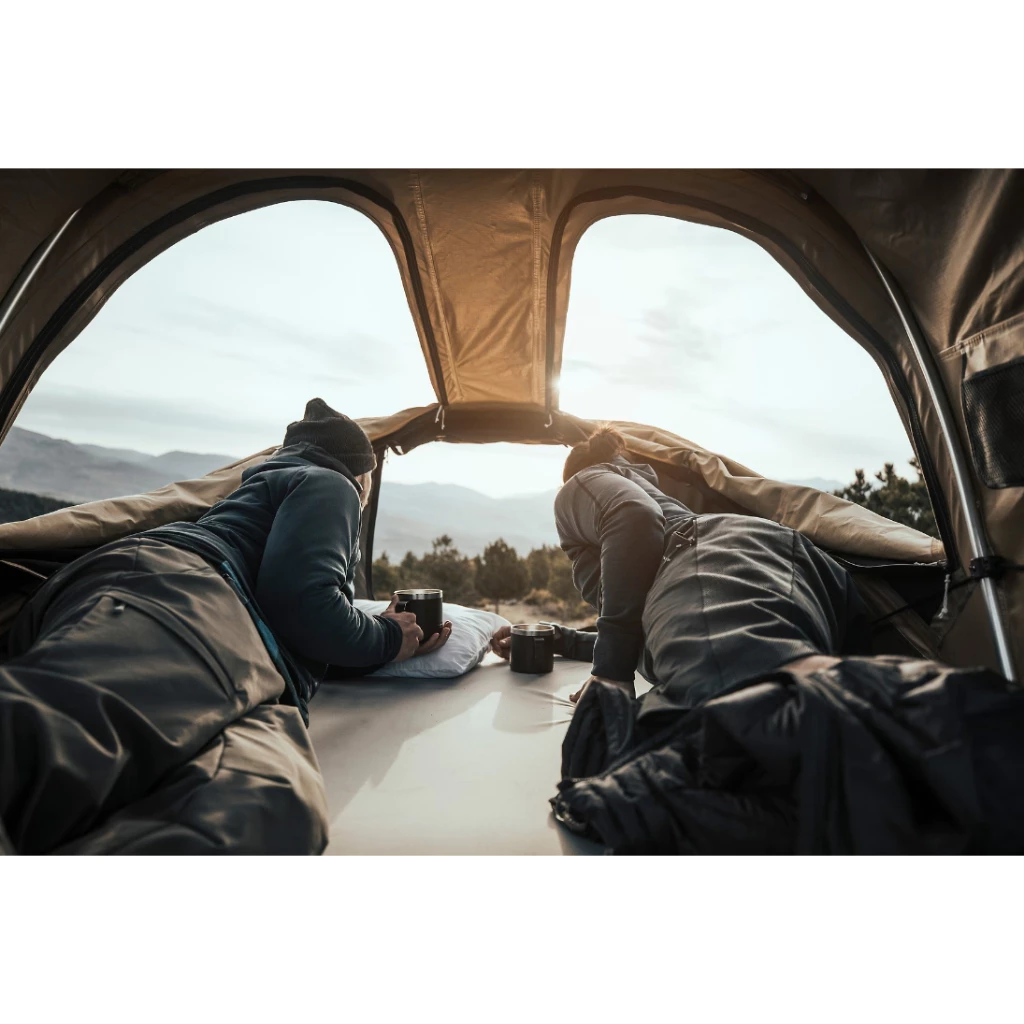 【綠色工場】THULE都樂 Approach M 2-3 人車頂帳 軟殼車頂帳 帳篷 露營野營 車宿 灰、褐、岩黑