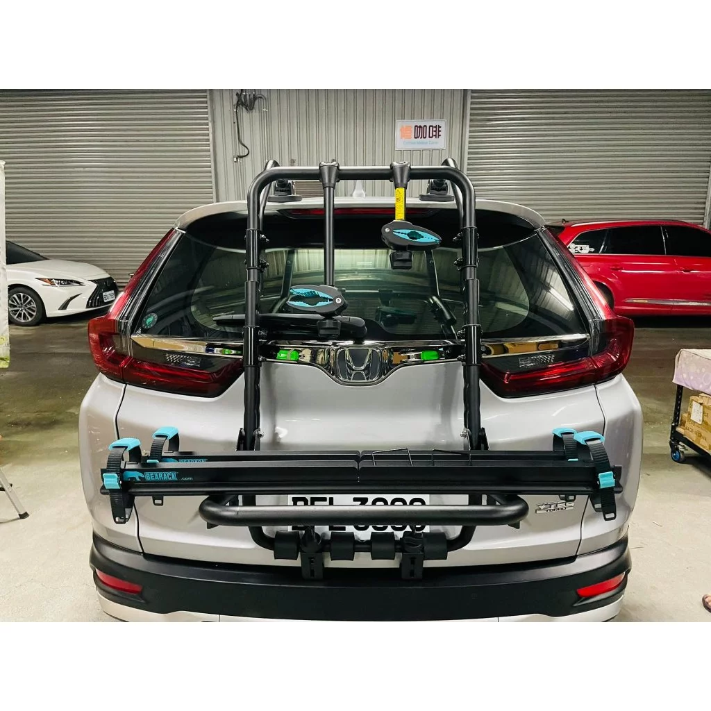 Bearack 熊牌 SUV鋁合金滑槽固定式後背攜車架（附鎖）【綠色工場】BC-6417 腳踏車架 車頂架 行李架