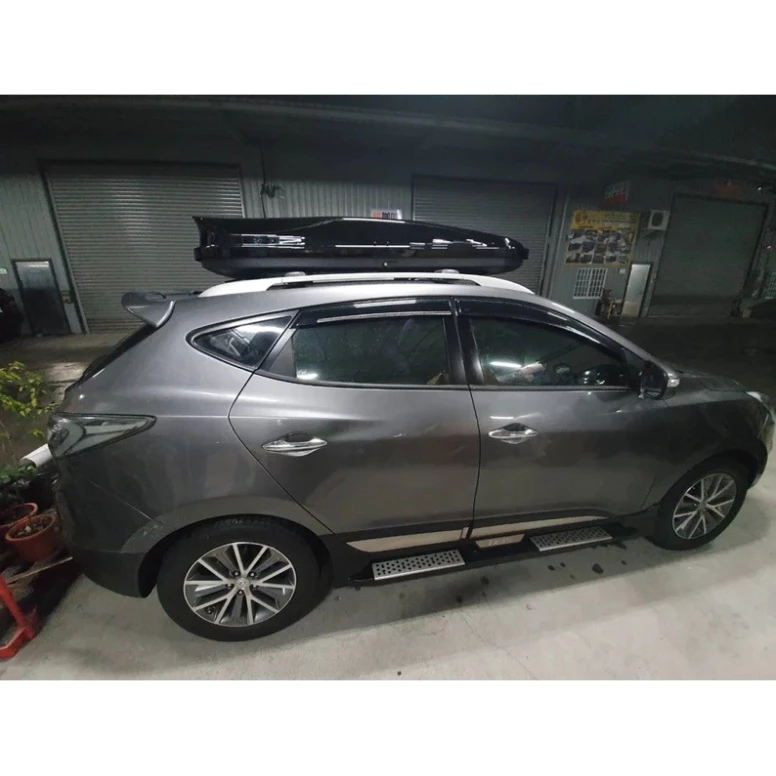 Overlook V3 雙系統/鑰匙車頂行李箱 【綠色工場】450L 雙開快拆夾具 車頂箱 車頂置物箱 行李箱 車頂漢堡