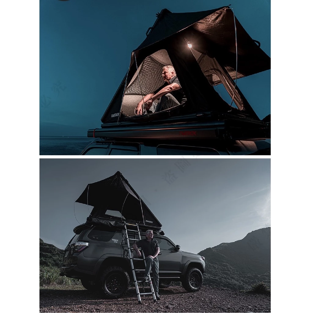 【綠色工場】TIMEBOX TB-02-L 三角洲鋁合金車頂帳 3人帳 車頂帳篷 車宿帳篷 硬殼車頂帳 露營帳 車泊