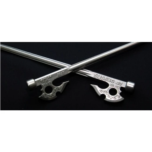 【綠色工場】TKS 神斧釘 SUS630不鏽鋼原色營釘 (TK-270A) 不鏽鋼營釘 露營營釘 地釘 造型釘