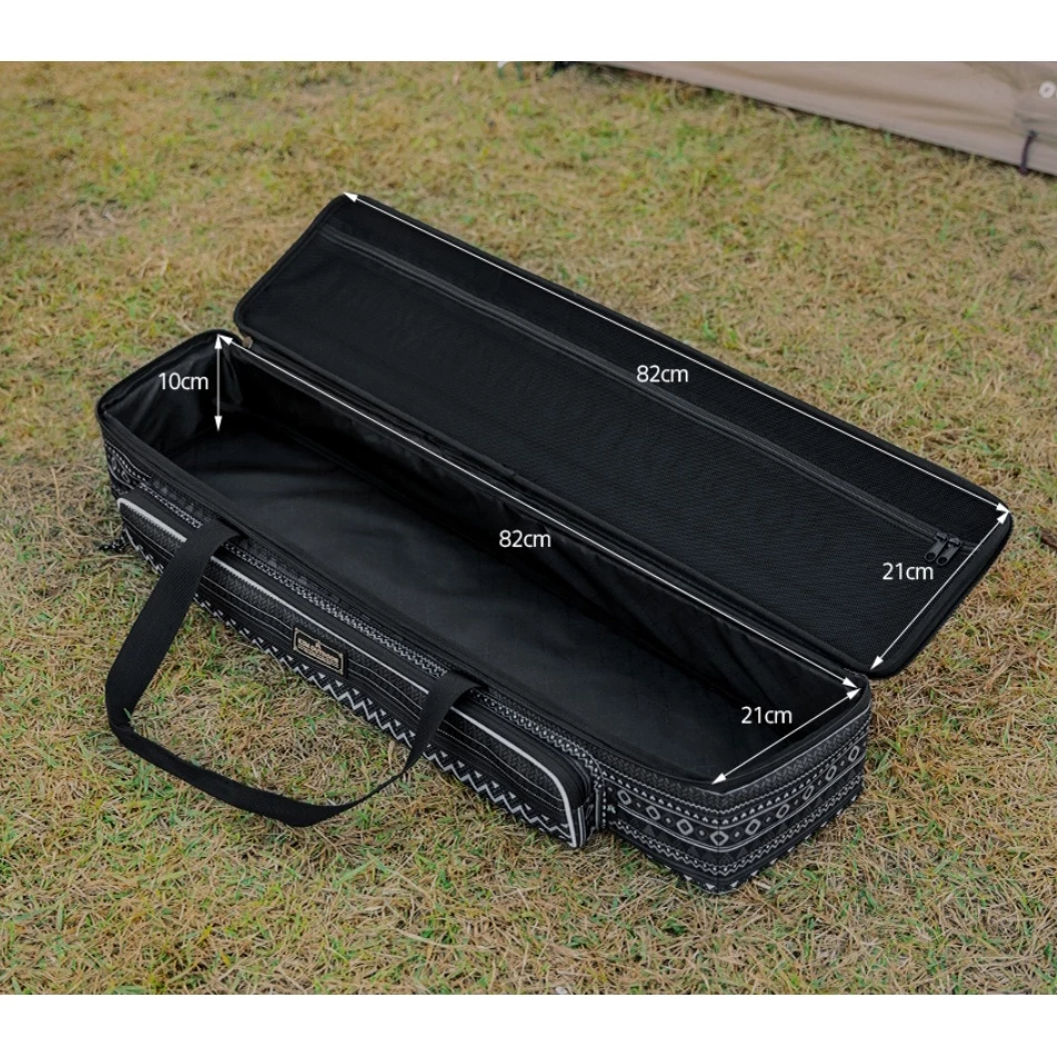 【綠色工場】KAZMI KZM 硬殼營柱收納袋 (K21T3B02) 營柱袋 裝備袋 硬盒 收納盒 80cm營柱用