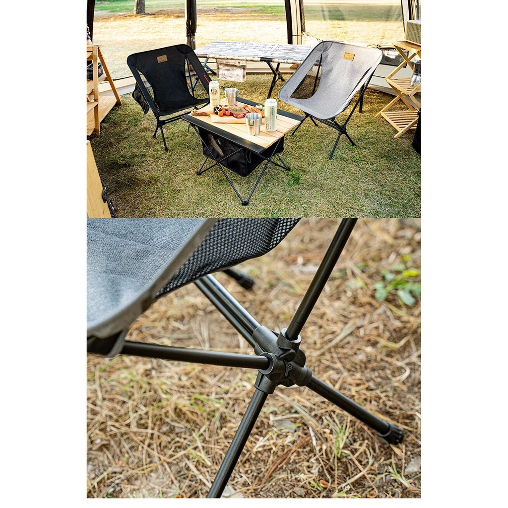 【綠色工場】KAZMI KZM 輕量椅(灰色) 休閒椅 摺疊椅 露營椅 收納椅 登山椅 (K21T1C01)