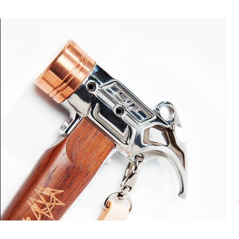 【綠色工場】TKS 獸角銅鎚 紅銅頭營鎚 營錘 營鎚 鐵鎚 拔營釘器 (SF-EG01) 營槌 露營工具