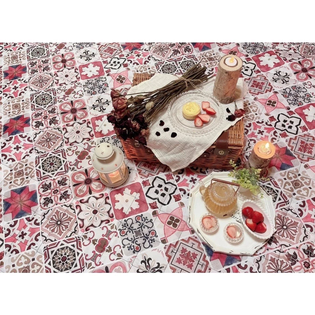 【綠色工場】 Campanimal 270x270 希望之櫻 地墊 野餐墊 防潮地布 防水墊 帳篷內墊 內地墊 露營地墊