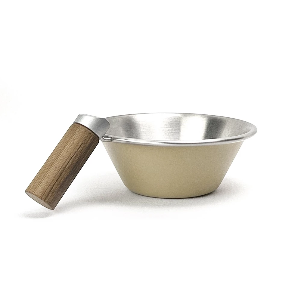 【綠色工場】 Truvii 250ml 木柄iO碗 不鏽鋼碗 餐碗 飯碗 收納碗 木柄碗 可堆疊 露營美學 風格
