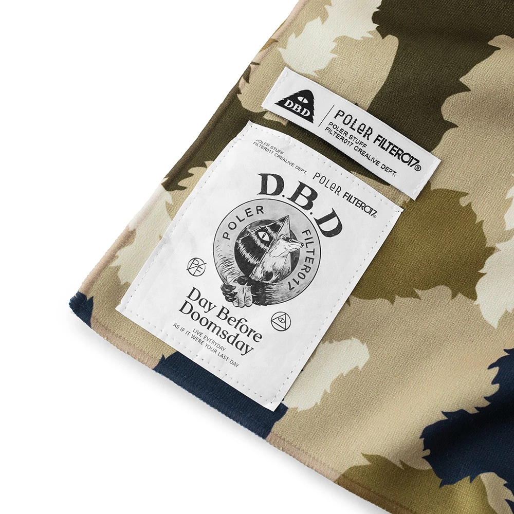 【綠色工場】Filter017® X POLeR® D.B.D Logo Towel 聯名視覺毛巾 運動毛巾 涼感毛巾