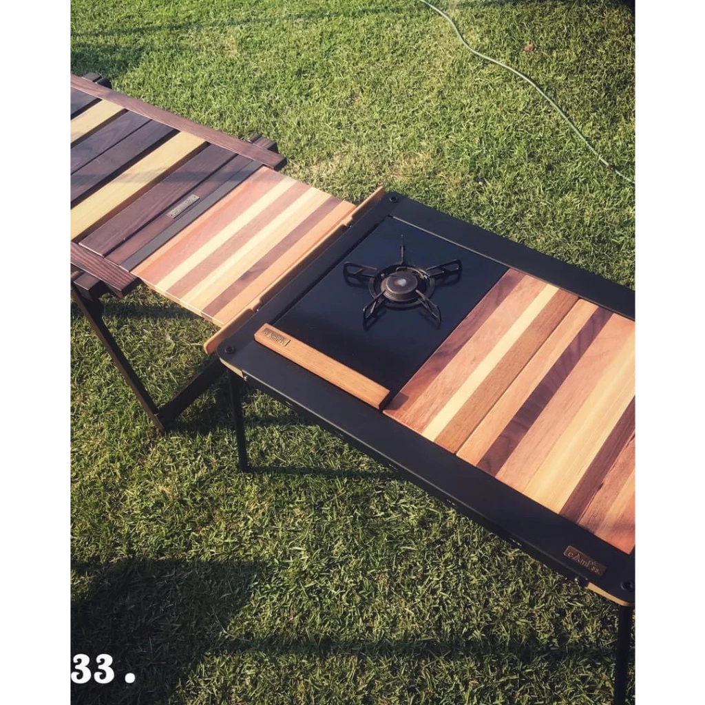 【綠色工場】cAmP33 經典工業風AIR桌單位木桌 實木桌 多功能桌 IGT 露營木桌 收納桌 摺疊桌 台灣製