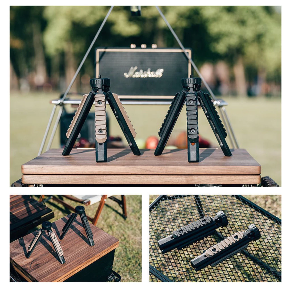 【綠色工場】swante 戰術三腳燈架 軍風燈架 1/4螺絲可使用 戰術三腳架 軍綠/狼棕/黑 goalzero ML4