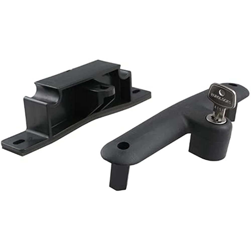 【綠色工場】Yakima Locking Bracket 行李盤防盜鎖 (一組兩個) 裝載戰士、終極戰士置物籃專用