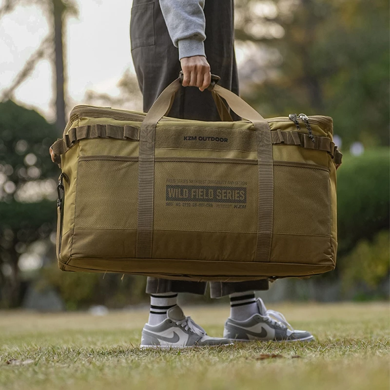 【綠色工場】KAZMI KZM 工業風裝備收納袋100L 裝備袋 行李袋 收納箱 行李袋 手提袋 露營收納