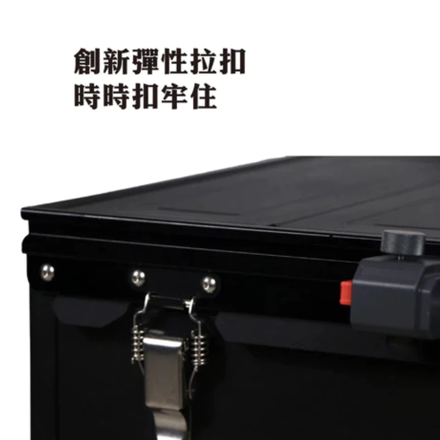 MORIXON 魔法鋁好箱【綠色工場】收納箱 IGT桌面 鋁合金箱 置物箱 60公升容量 裝備箱 MB-2 黑化戰術箱