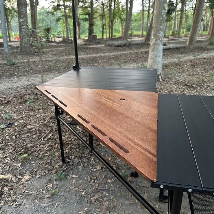 JG outdoor 鋁合金折疊收納桌 L型套組【綠色工場】鋁合金桌 蛋捲桌 露營桌 摺疊桌 收納桌 台灣製精品