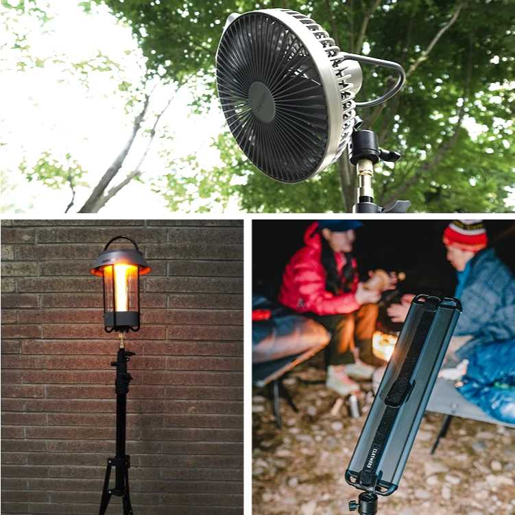 CLAYMORE 多功能腳架【綠色工場】腳架 三腳燈架 吊燈架 鋁合金燈架 含專用收納袋 附雲台