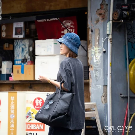 Owl Camp 變形保冷袋-城市系列【綠色工場】保冰收納袋 保溫袋 保冰袋 置物袋 掛物袋 裝備袋 手提袋