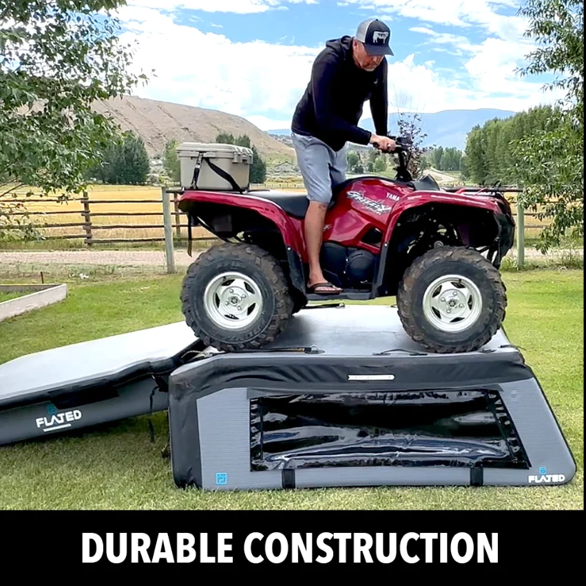 FLATED Air-CAP 充氣高蓋 5'Sm 平頂【綠色工場】 Hilux/Ranger 皮卡後斗蓋 皮卡改裝