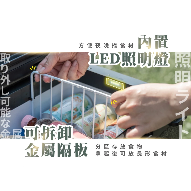 山水 KUSA 手提行動冰箱 20L【綠色工場】SL-M20 用冰箱 露營冰箱 移動冰箱 冷藏/冷凍