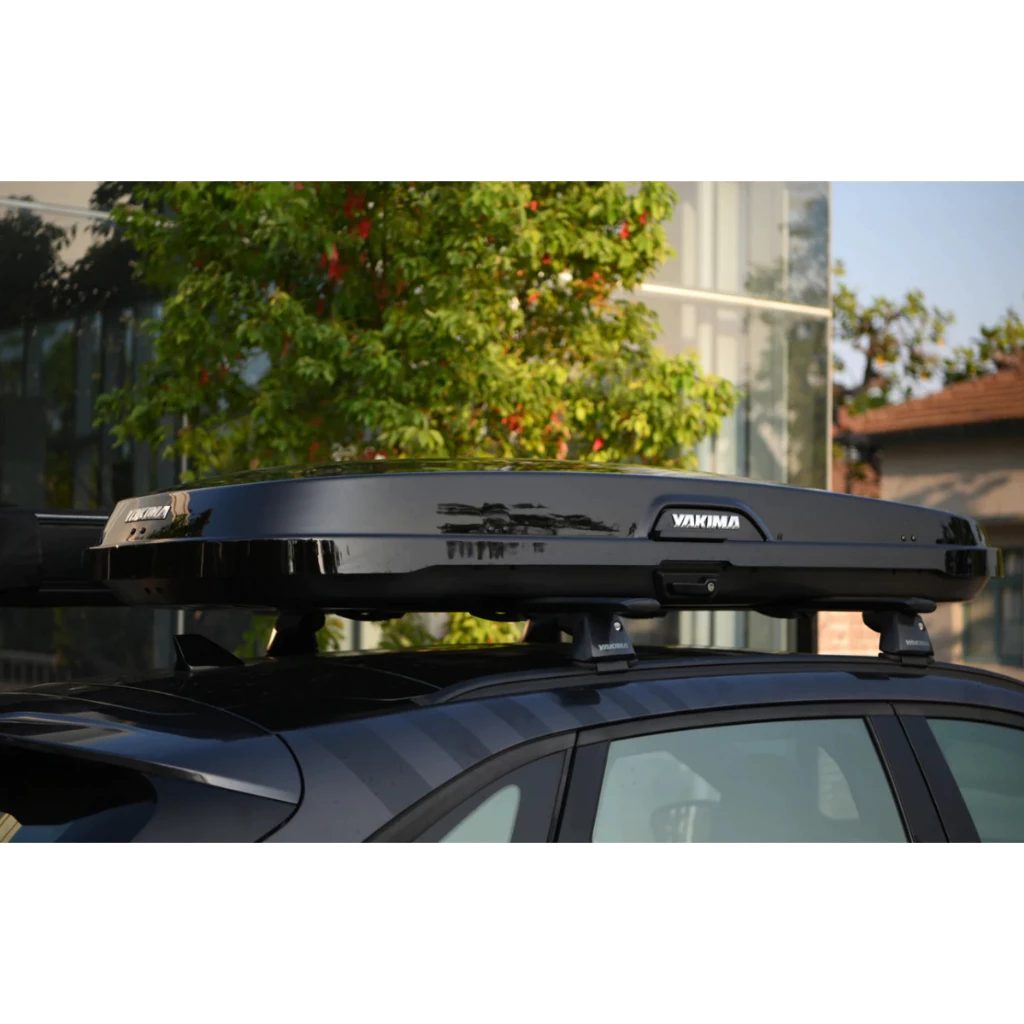 Yakima HELLA FLUSH 低風阻車頂箱【綠色工場】車頂行李箱 置物箱 車頂漢堡 書包 行李箱 黑色雙開
