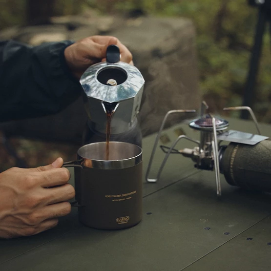 CARGO 雙層保溫杯【綠色工場】450/300ml 馬克杯 茶杯 水杯 不鏽鋼杯 露營杯 飲料杯