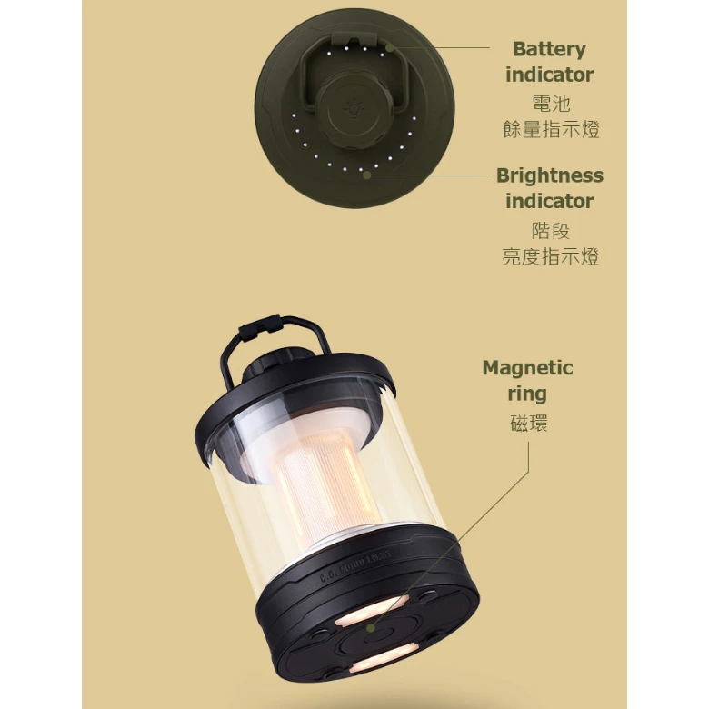 CARGO 炫彩氣氛燈【綠色工場】RGB 氛圍燈 露營燈 小夜燈 照明燈 室內燈 附收納盒