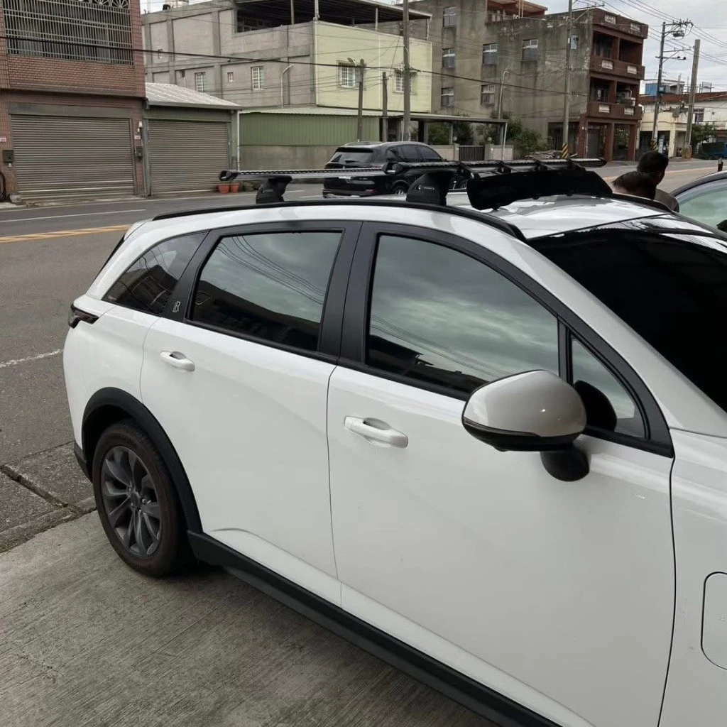 Luxgen N7 專用直桿【綠色工場】車頂架 行李架 車頂直桿 N7專用 電動車 免鑽孔 可直上