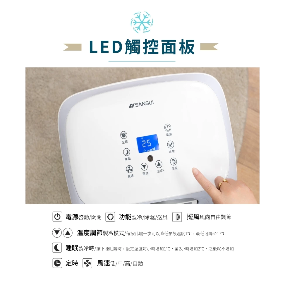 山水 戶外便攜移動式空調 SAC400 <限量贈收納袋>【綠色工場】移動式冷氣 戶外冷氣 露營空調 移動空調 露營冷氣